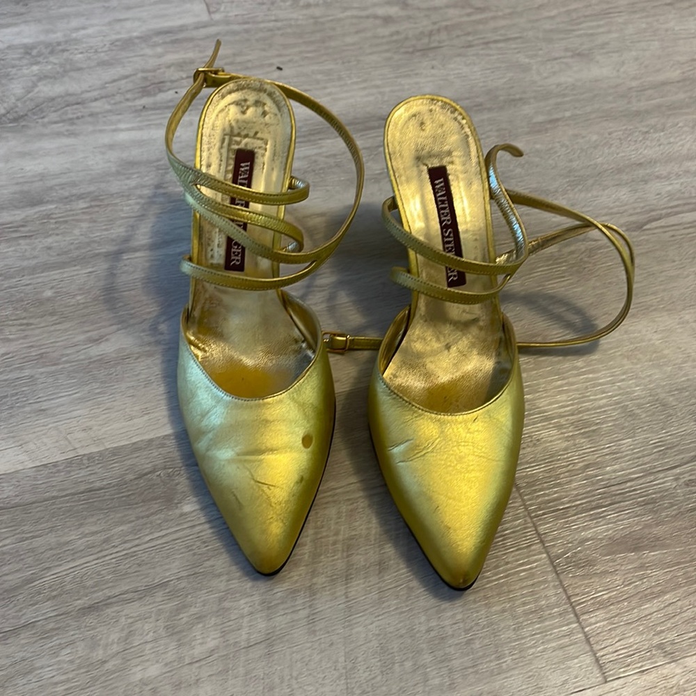 Walter Steiger Gold 3inch heel